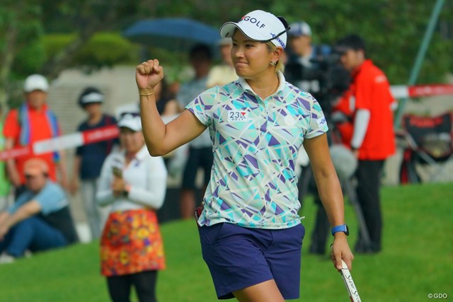 フィジカルの強さが出た 成田美寿々が3位に浮上 国内女子ツアー Lpga Gdo ゴルフダイジェスト オンライン