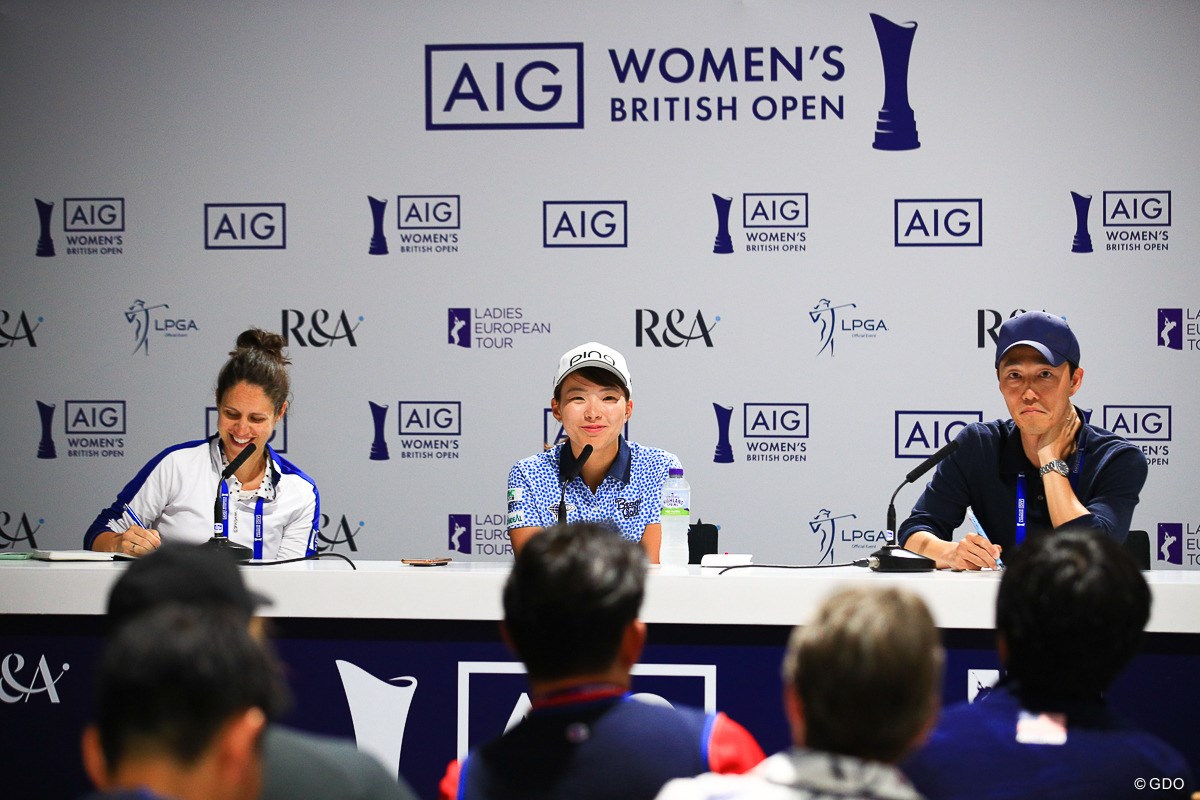 2019年 AIG全英女子オープン 3日目 渋野日向子