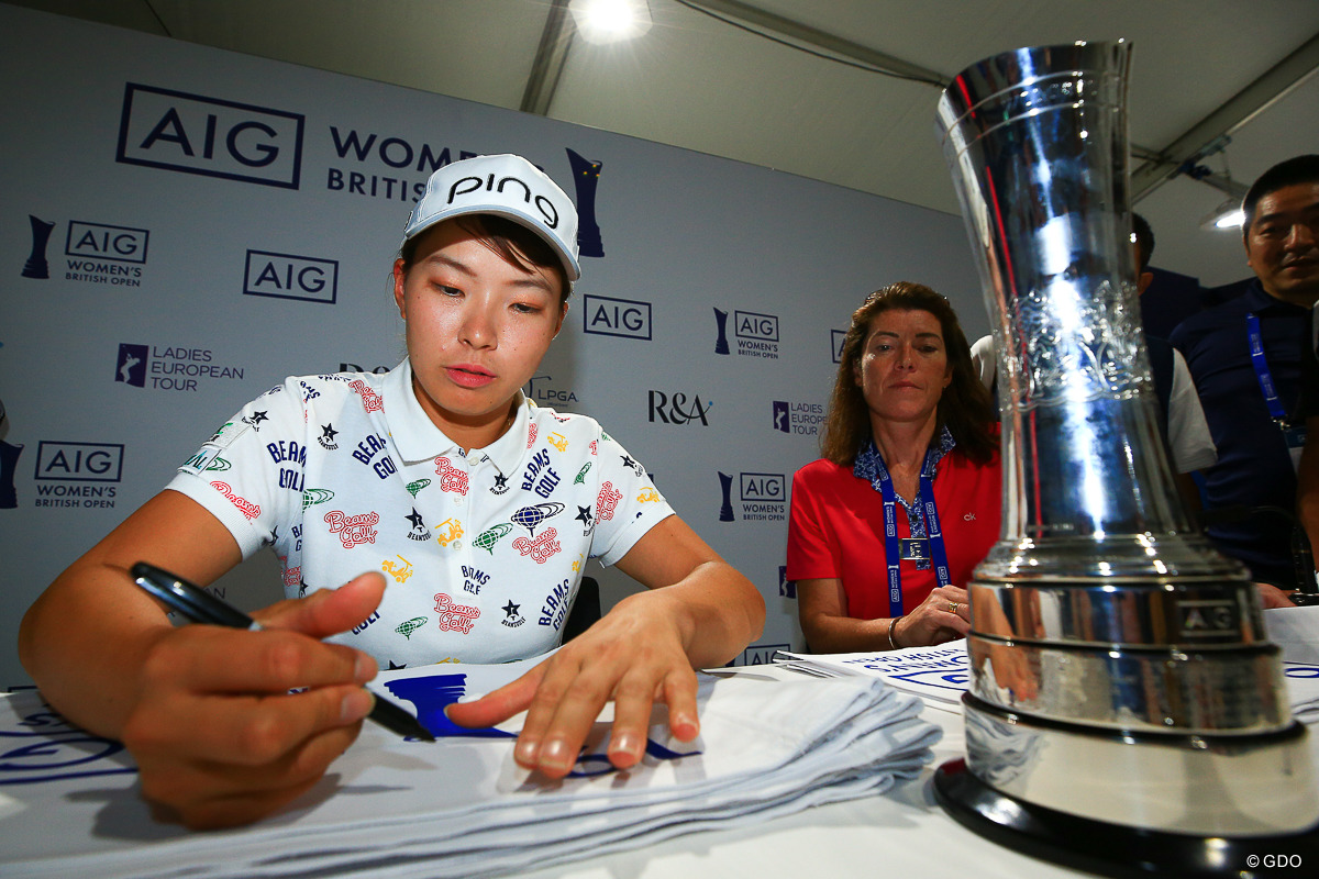 渋野日向子がメジャー初出場で初優勝 日本勢42年ぶりの制覇【LPGAツアー 米国女子】｜GDO ゴルフダイジェスト・オンライン