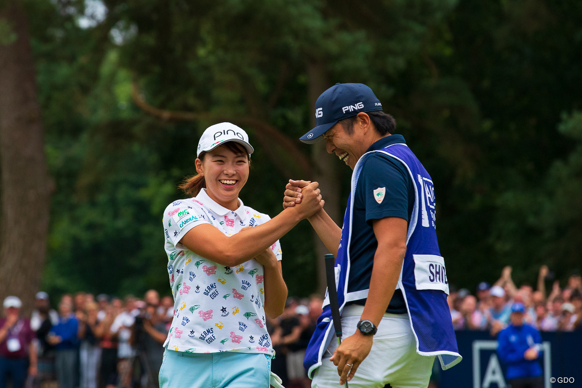 渋野日向子は米ツアー参戦を見送る意向「日本でまだ下っ端」