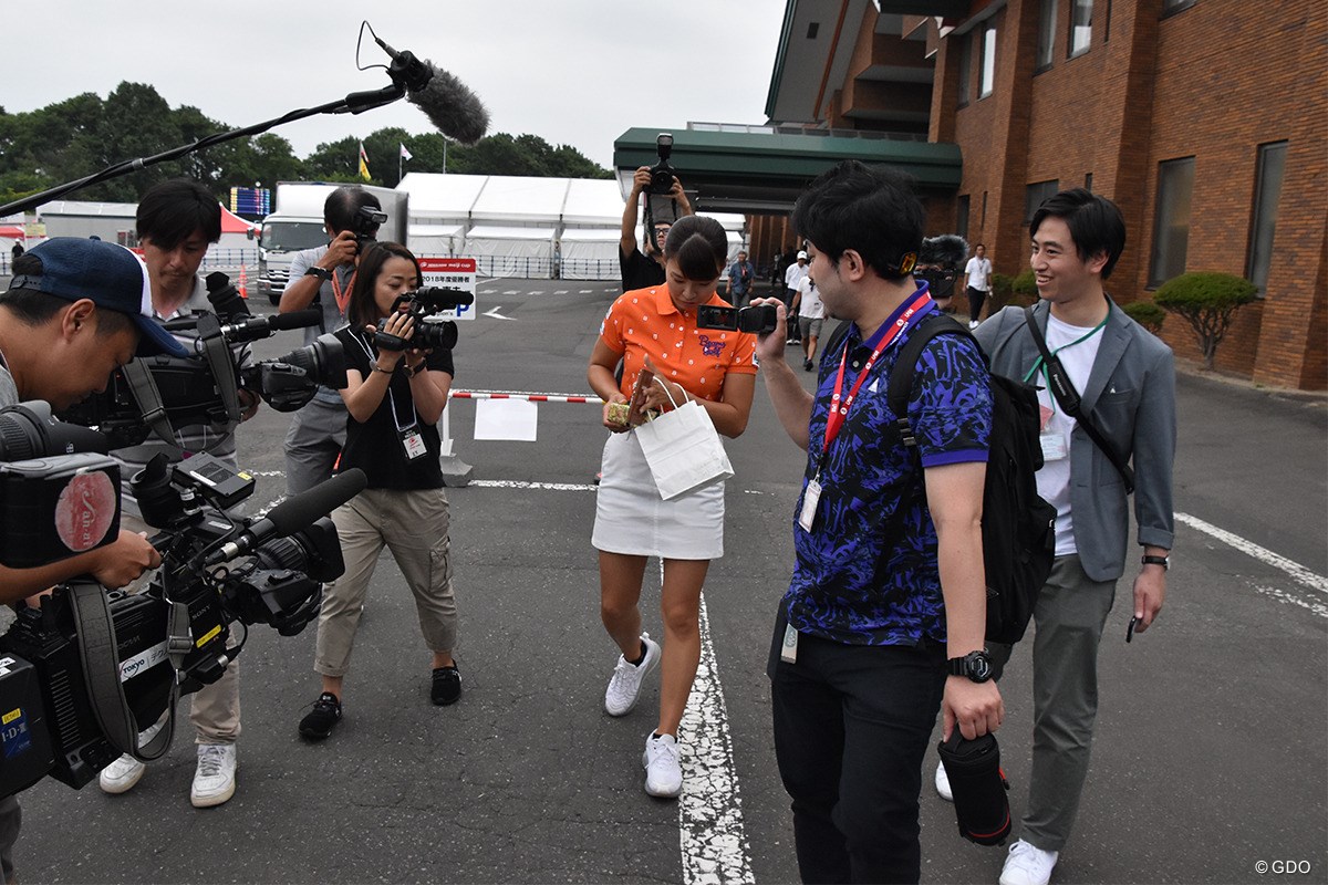 2019年 北海道meijiカップ 事前 渋野日向子