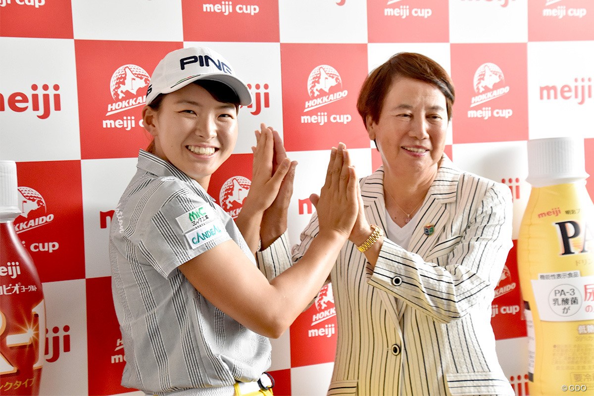 2019年 北海道meijiカップ 事前 渋野日向子