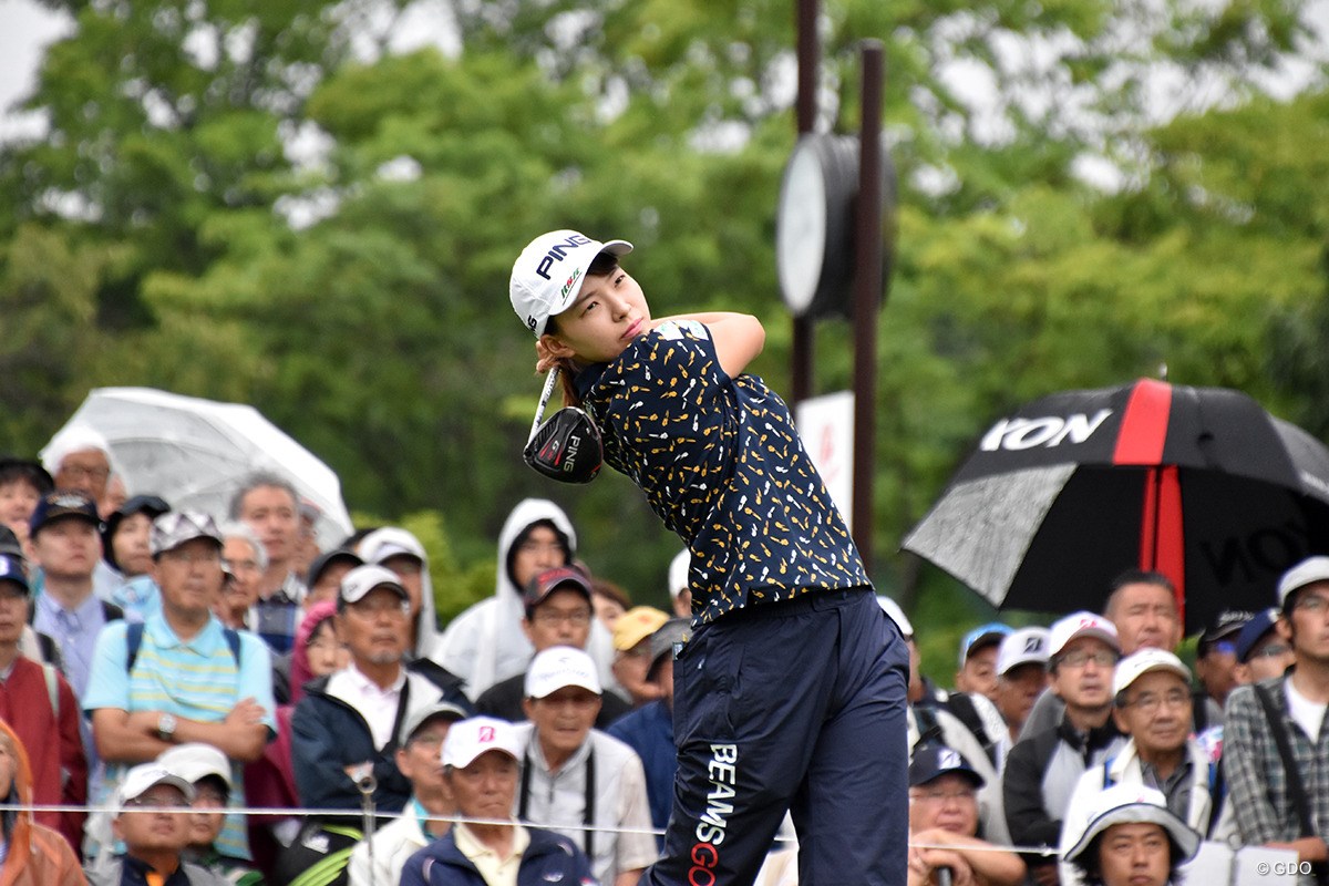 2019年 北海道meijiカップ 初日 渋野日向子