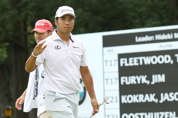 圧巻の9バーディ。松山英樹が首位に浮上した