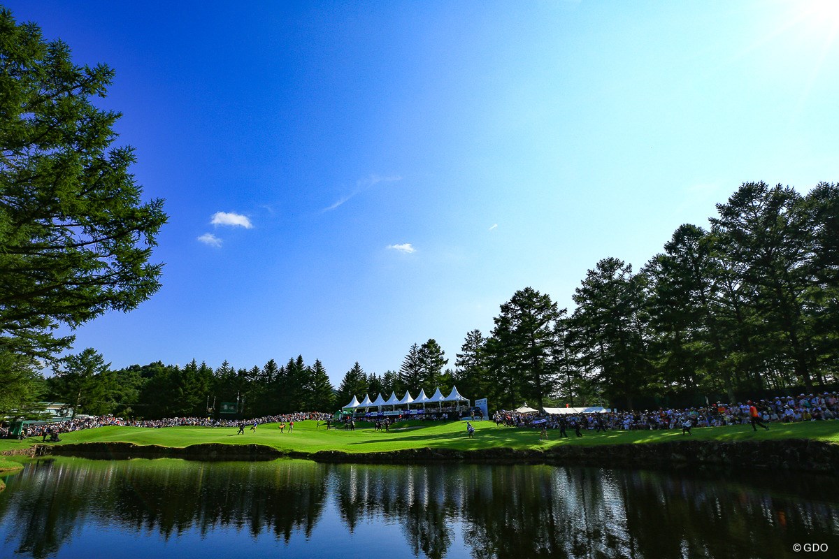 2019年 NEC軽井沢72ゴルフトーナメント 2日目 Hole18