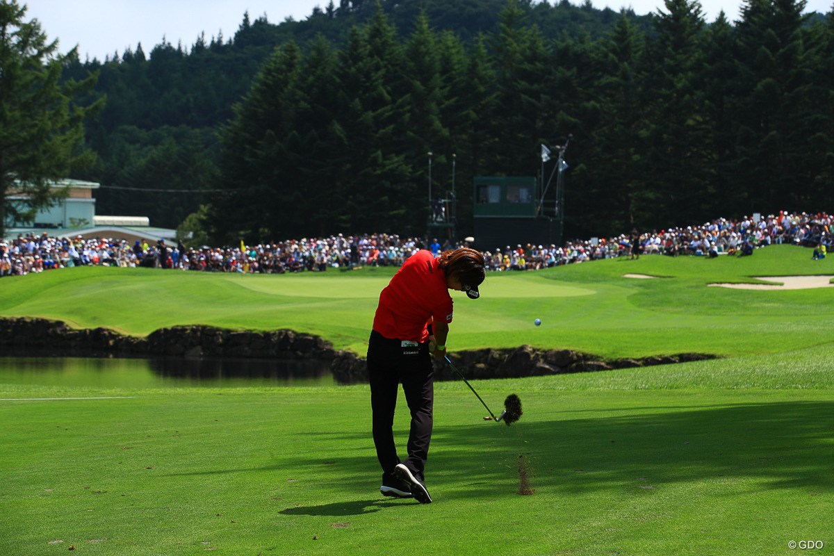 2019年 NEC軽井沢72ゴルフトーナメント 最終日 穴井詩