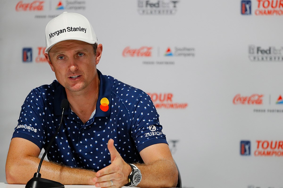 2019年 ツアー選手権byコカ・コーラ 事前 ジャスティン・ローズ