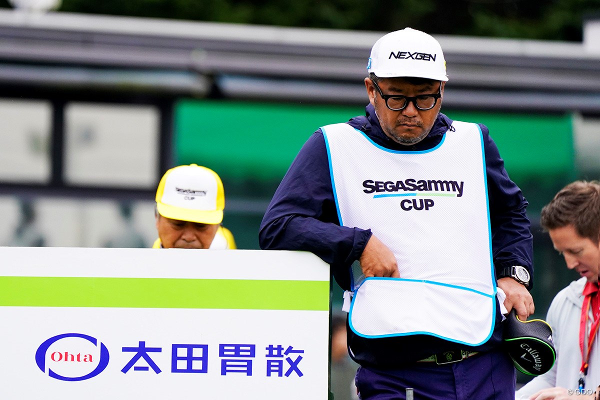 2019年 長嶋茂雄招待セガサミーカップ 初日 キャディさん