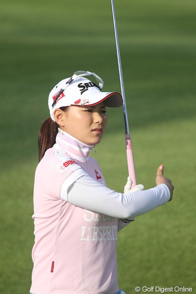 2010年 HSBC女子チャンピオンズ初日 横峯さくら