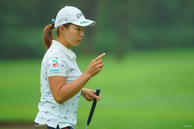 速報 渋野日向子はイーブンパーで後半へ 国内女子ツアー Lpga Gdo ゴルフダイジェスト オンライン