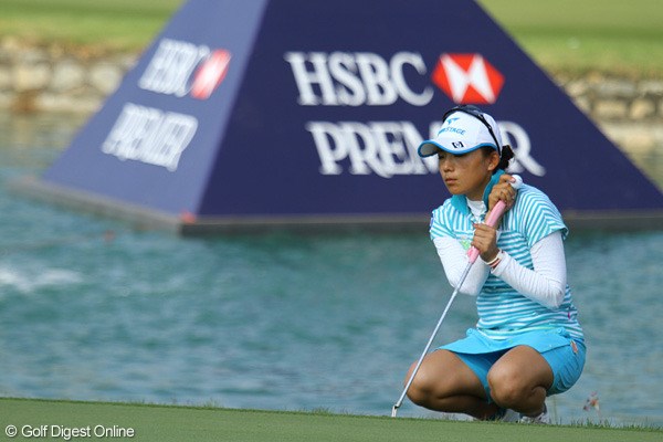 2010年 HSBC女子チャンピオンズ2日目 有村智恵