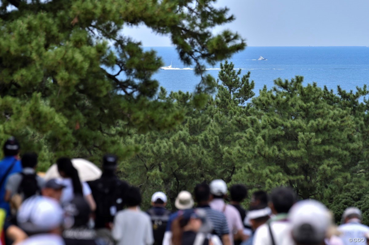 2019年 RIZAP KBCオーガスタゴルフトーナメント 3日目 景色