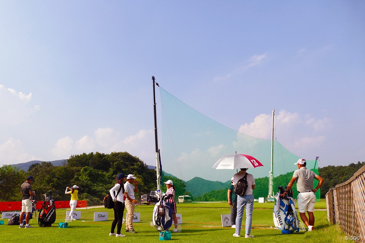 2019年 ハンファクラシック 練習場