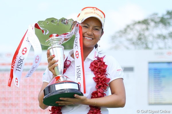 2010年 HSBC女子チャンピオンズ 最終日 宮里藍 LPGAの2010年は、宮里藍の2連勝で華々しく幕を開けた！