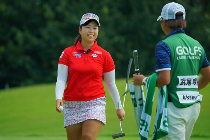 最終日に「65」をマークした武尾咲希。ホステスプロが気を吐いた 2019年 ゴルフ5レディス プロゴルフトーナメント 最終日 武尾咲希