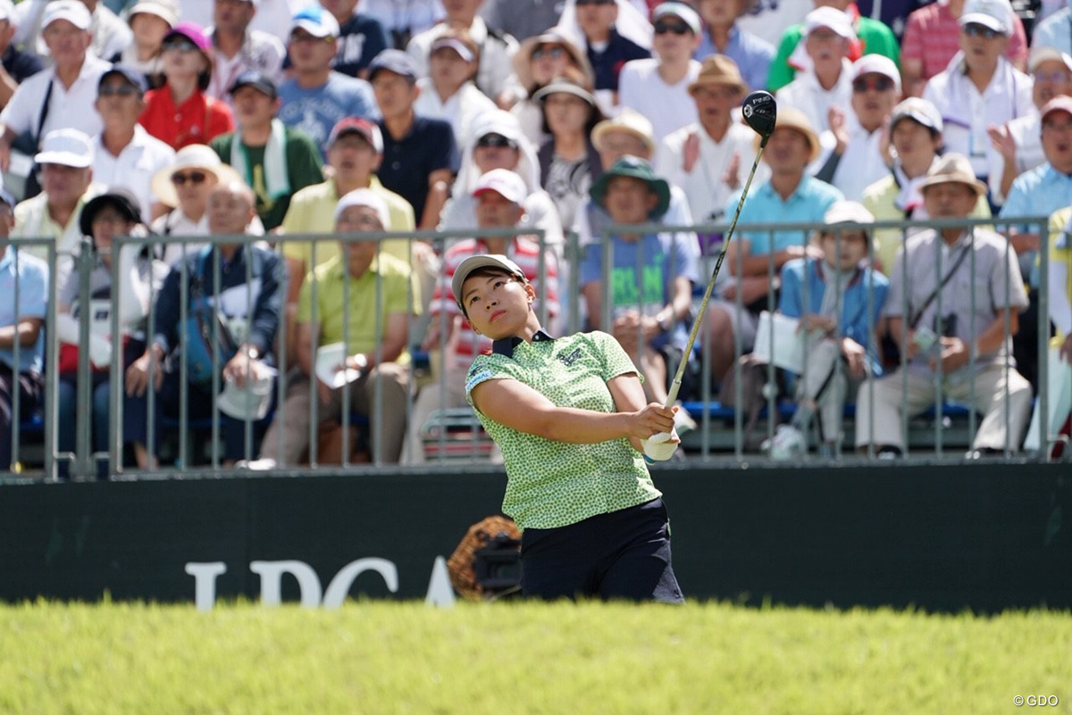 渋野日向子「ノリで頑張りました」／一問一答