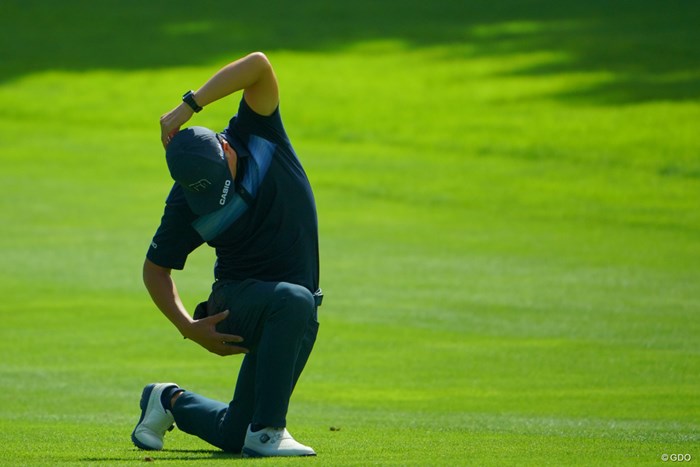 腰が痛いように見えましたが。 2019年 ANAオープンゴルフトーナメント 初日 石川遼