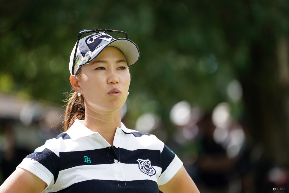 2019年 日本女子プロ選手権大会コニカミノルタ杯 初日 上田桃子