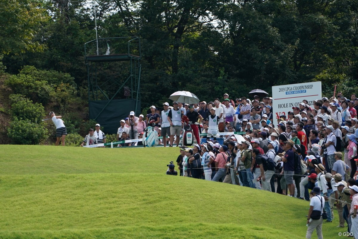 2019年 日本女子プロ選手権大会コニカミノルタ杯 3日目 渋野日向子