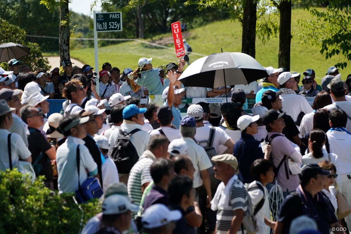 2019年 日本女子プロ選手権大会コニカミノルタ杯 最終日 渋野日向子