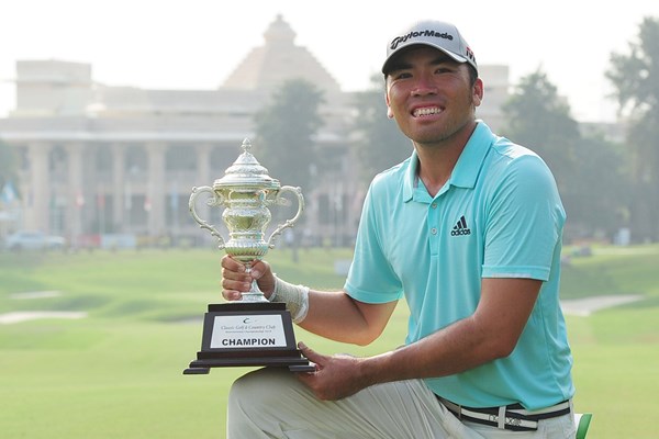 初優勝を飾ったロリー・ヒー（アジアンツアー提供）