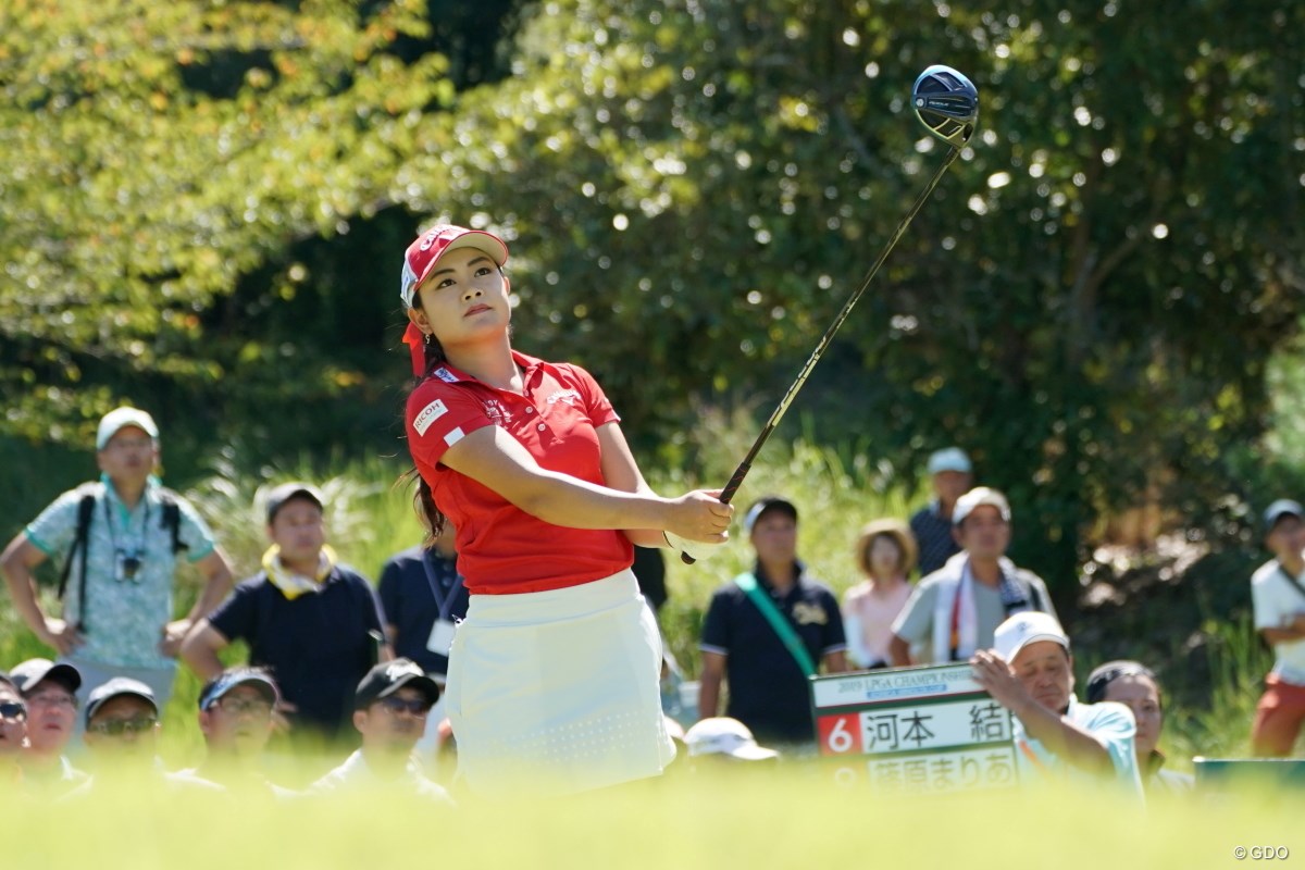 2019年 日本女子プロ選手権大会コニカミノルタ杯 最終日 河本結