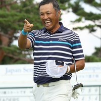 清水洋一は地元・日高市出身のプロ。初勝利を狙う 2019年 日本シニアオープンゴルフ選手権競技 初日 清水洋一
