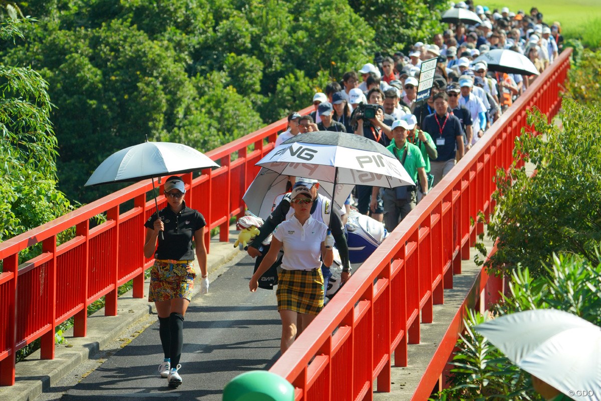 2019年 デサントレディース東海クラシック 初日 渋野日向子