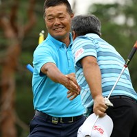 63歳の伊藤正己は「67」をマークした 2019年 日本シニアオープンゴルフ選手権競技 3日目 伊藤正己