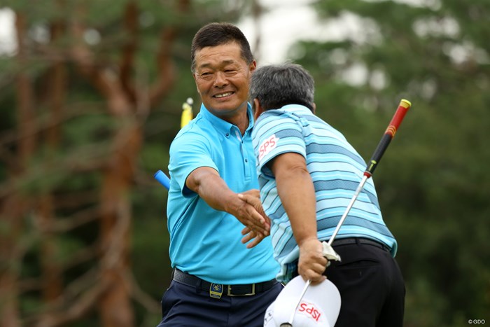 63歳の伊藤正己は「67」をマークした 2019年 日本シニアオープンゴルフ選手権競技 3日目 伊藤正己