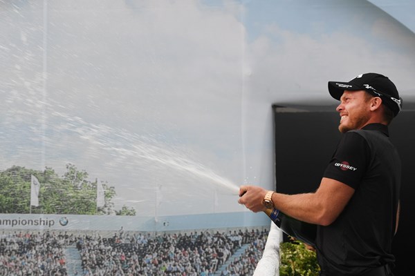2019年 BMW PGA選手権 最終日 ダニー・ウィレット 欧州ツアーのビッグタイトルを獲得したダニー・ウィレット（Ross Kinnaird/Getty Images）