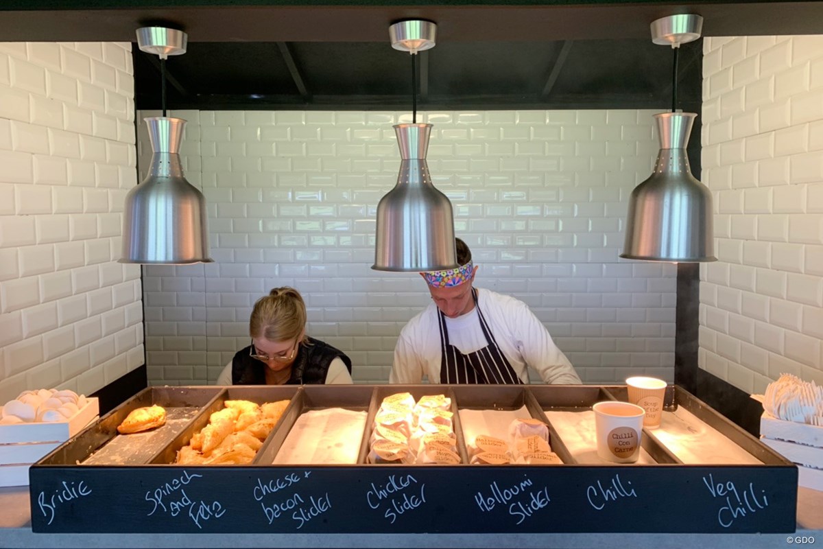 2019年 アルフレッド・ダンヒル リンクス選手権 事前 セントアンドリュースのランチ