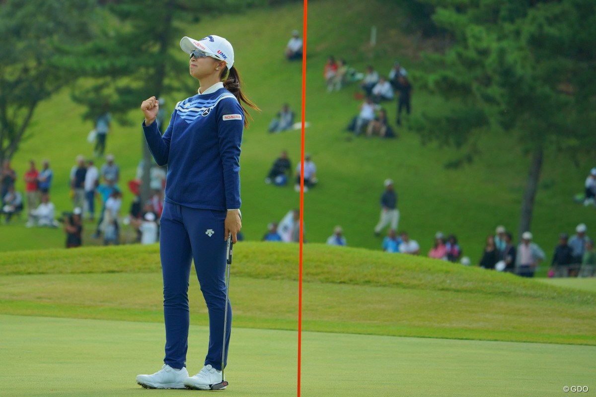 2019年 ミヤギテレビ杯ダンロップ女子オープン 最終日 柏原明日架