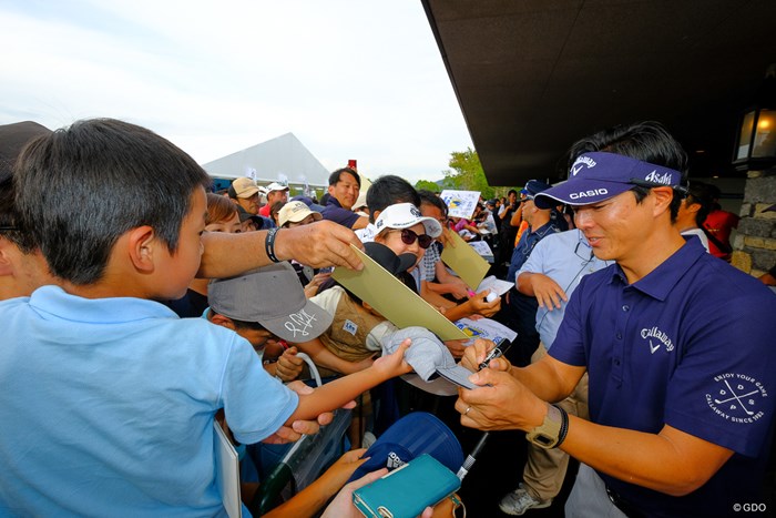 サインください!の嵐 2019年 パナソニックオープンゴルフチャンピオンシップ 最終日 石川遼