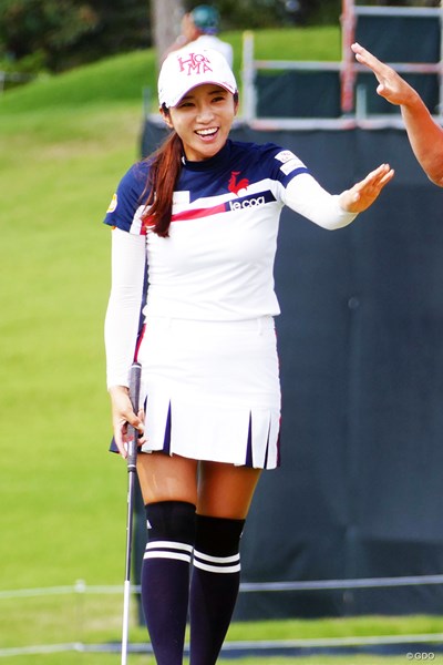 2019年 日本女子オープンゴルフ選手権 事前 イ・ボミ イ・ボミは自らのフレーズに赤面した