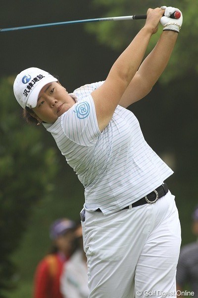 2010年 ダイキンオーキッドレディスゴルフトーナメント初日 アン・ソンジュ 大型新人！韓国のアン・ソンジュが日本ツアーデビュー戦でいきなり好発進