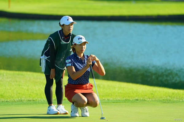 2019年 日本女子オープンゴルフ選手権  2日目 渋野日向子 渋野日向子が2日目を終えた