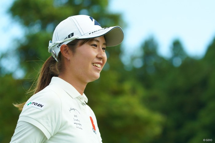 トップと1打差の2位で決勝ラウンドに進出した大里桃子 2019年 日本女子オープンゴルフ選手権  2日目 大里桃子