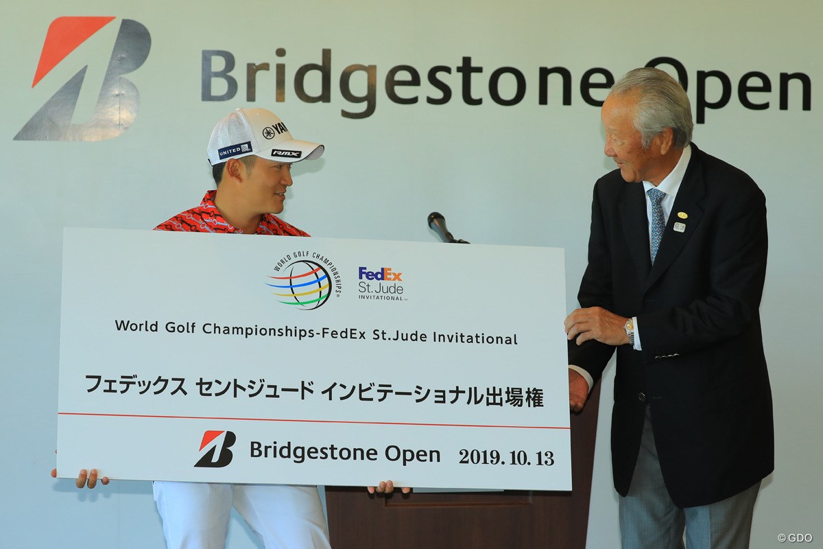 2019年 ブリヂストンオープンゴルフトーナメント  最終日 今平周吾 青木功
