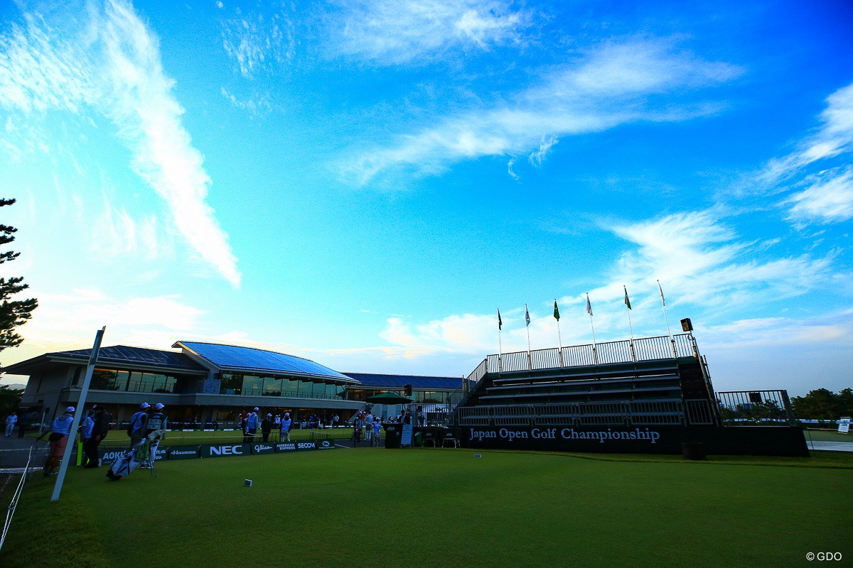 2019年 日本オープンゴルフ選手権競技 初日 古賀ゴルフ・クラブ Hole1