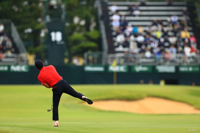 Hole18  セカンドショット 2019年 日本オープンゴルフ選手権競技 初日 崔虎星