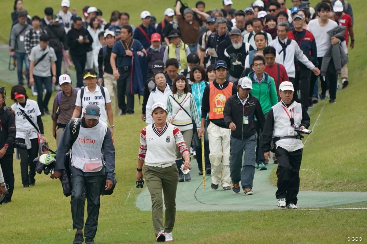 2019年 富士通レディース 2日目 成田美寿々