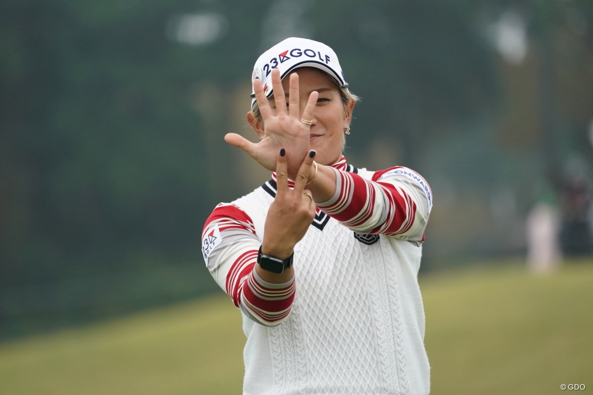 2019年 富士通レディース 2日目 成田美寿々
