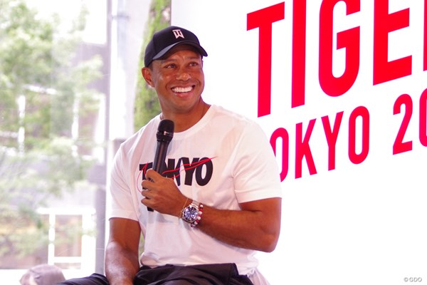 2020年 ZOZOチャンピオンシップ 事前 タイガー・ウッズ ウッズが東京・原宿でトークイベント