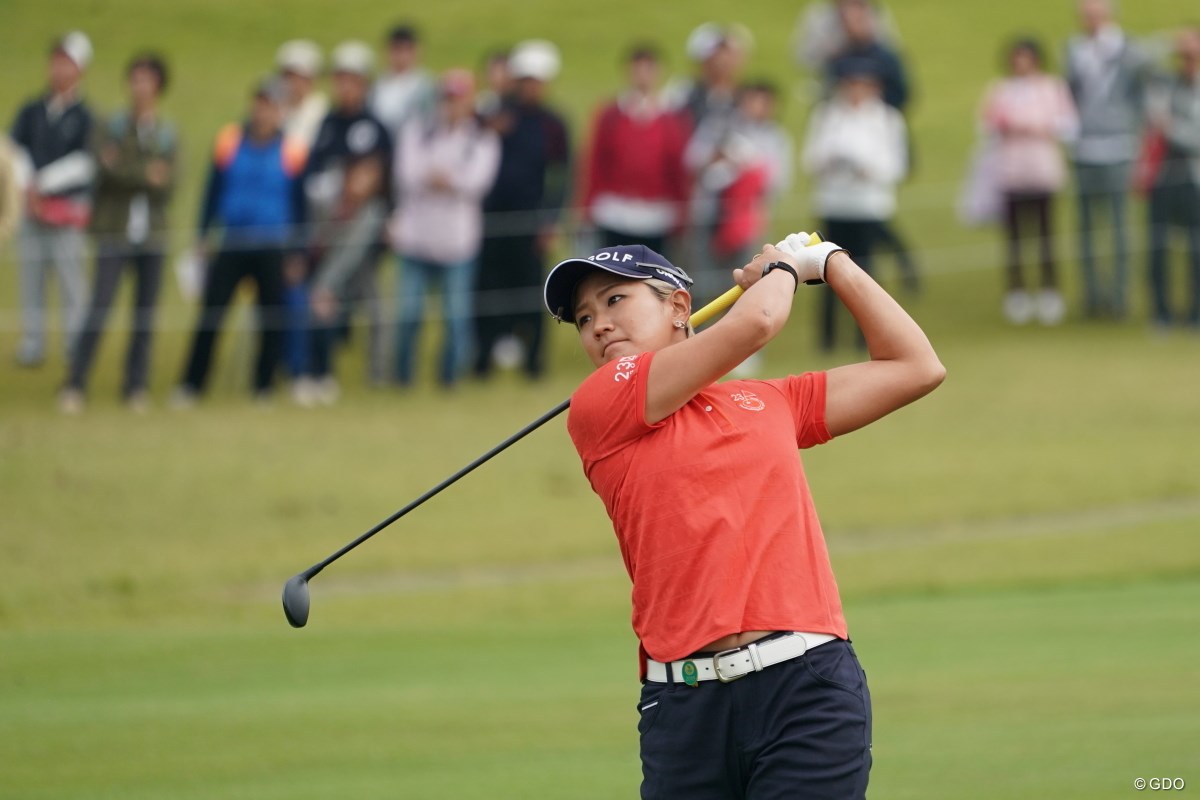 2019年 富士通レディース 最終日 成田美寿々