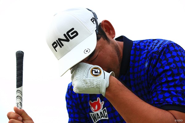 2019年 日本オープンゴルフ選手権競技  最終日 チャン・キム 優勝が決まった瞬間、涙をこぼした
