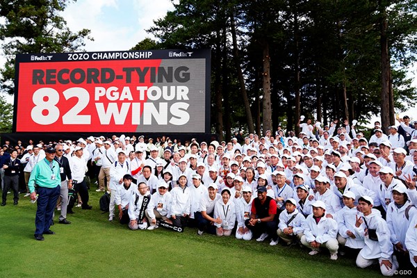 2020年 ZOZOチャンピオンシップ 最終日 タイガー・ウッズ 「RECORD-TYING PGA TOUR 82WINS」