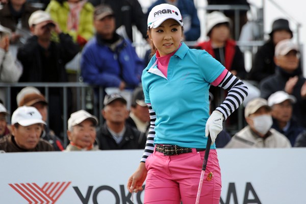 2010年 ヨコハマタイヤゴルフトーナメント PRGRレディスカップ初日 菊地絵理香