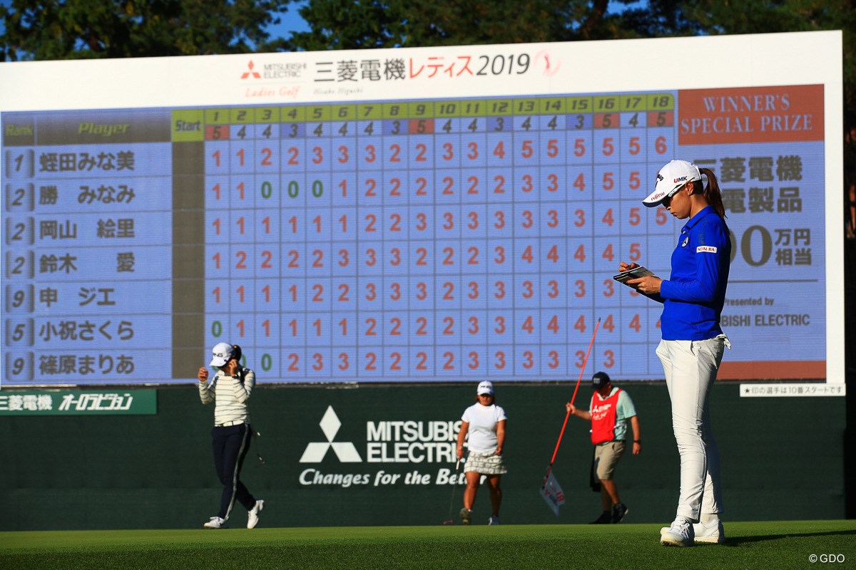 2019年 樋口久子 三菱電機レディスゴルフトーナメント 初日 柏原明日架