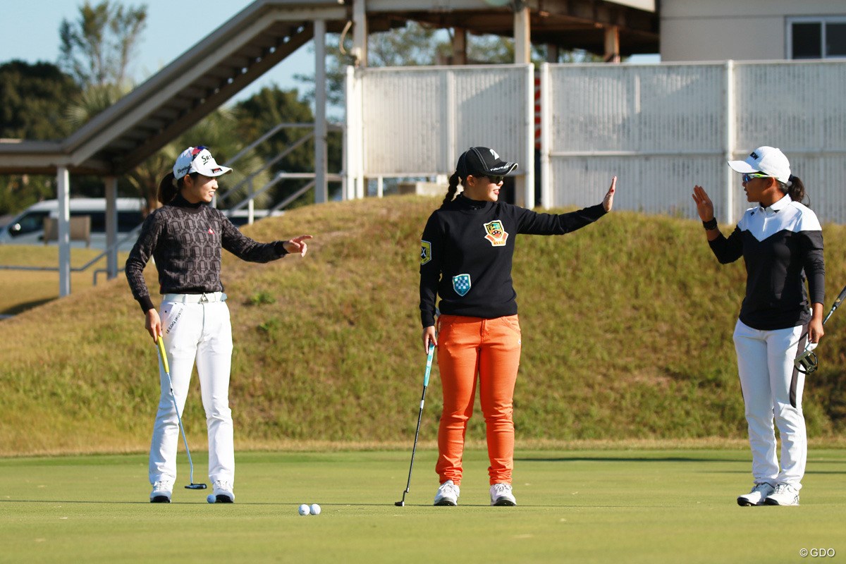 2019年 女子最終プロテスト 初日 スタート前